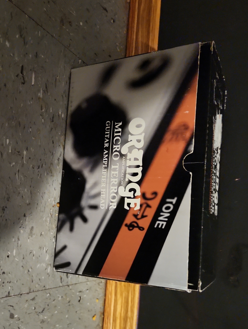 Orage Micro Terror Storage Box - Black & Orange